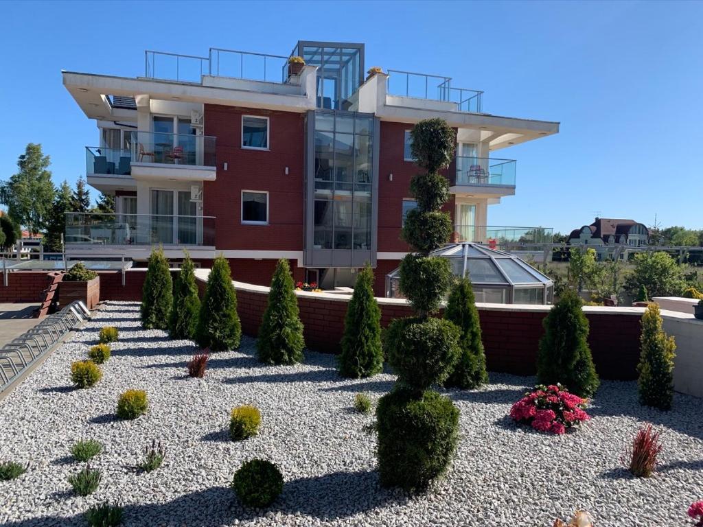 Apartament Private Baltic Cliff Niechorze Esterno foto