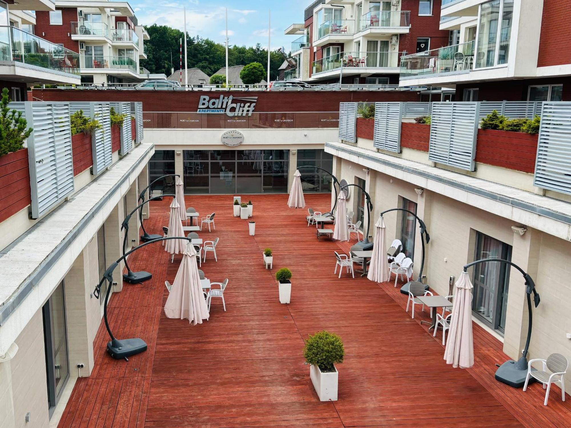 Apartament Private Baltic Cliff Niechorze Esterno foto
